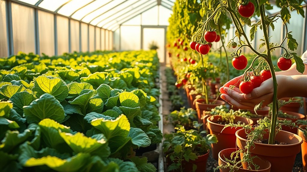 winter greenhouse gardening tips