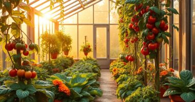 autumn greenhouse harvest extension