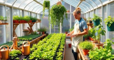 beginner greenhouse gardening tips