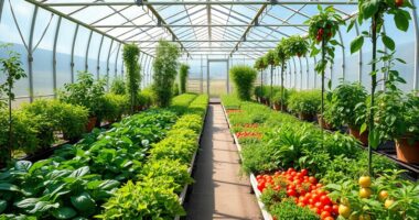 continuous greenhouse crop planning