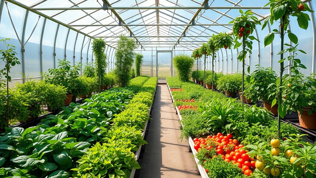 continuous greenhouse crop planning