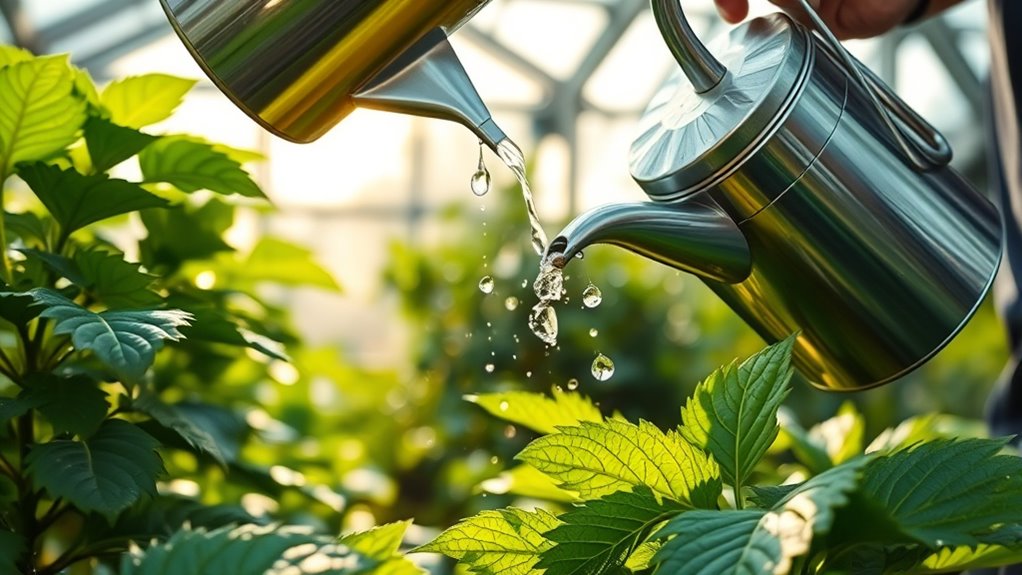 effective greenhouse watering practices