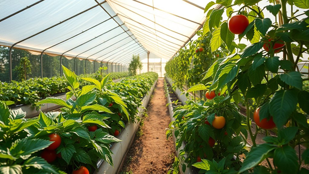 effective summer greenhouse cooling