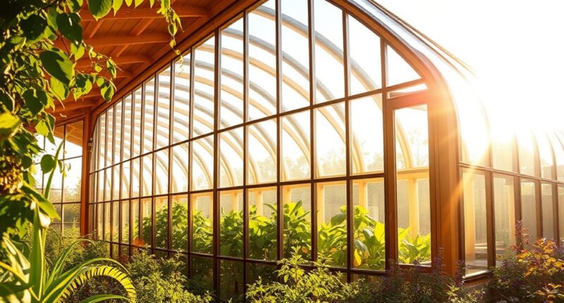 energy efficient greenhouse design