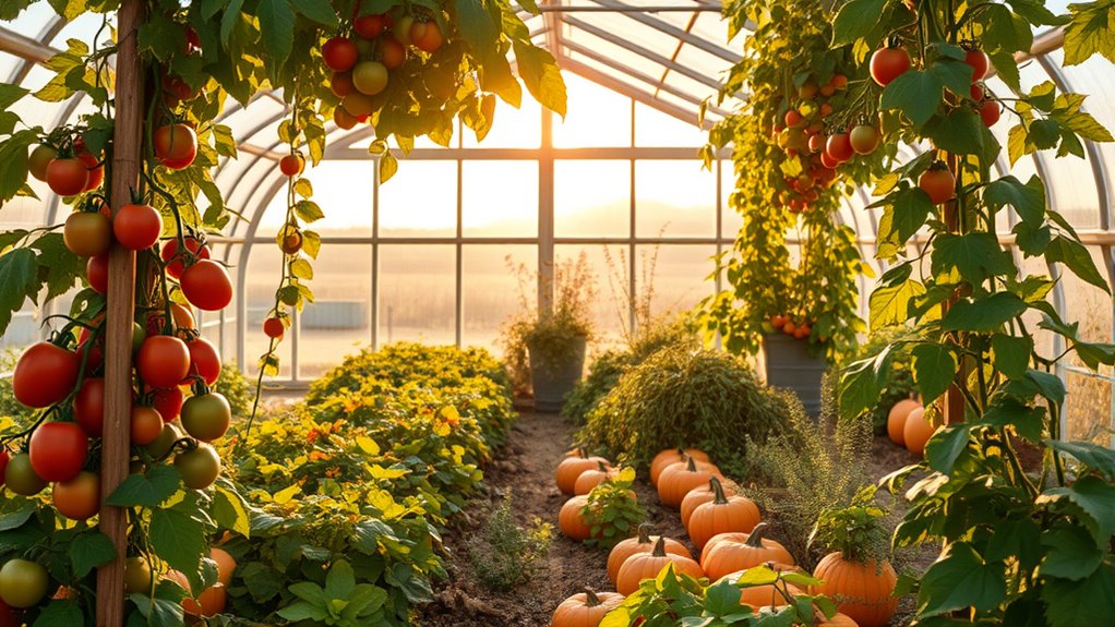 extend greenhouse fall season