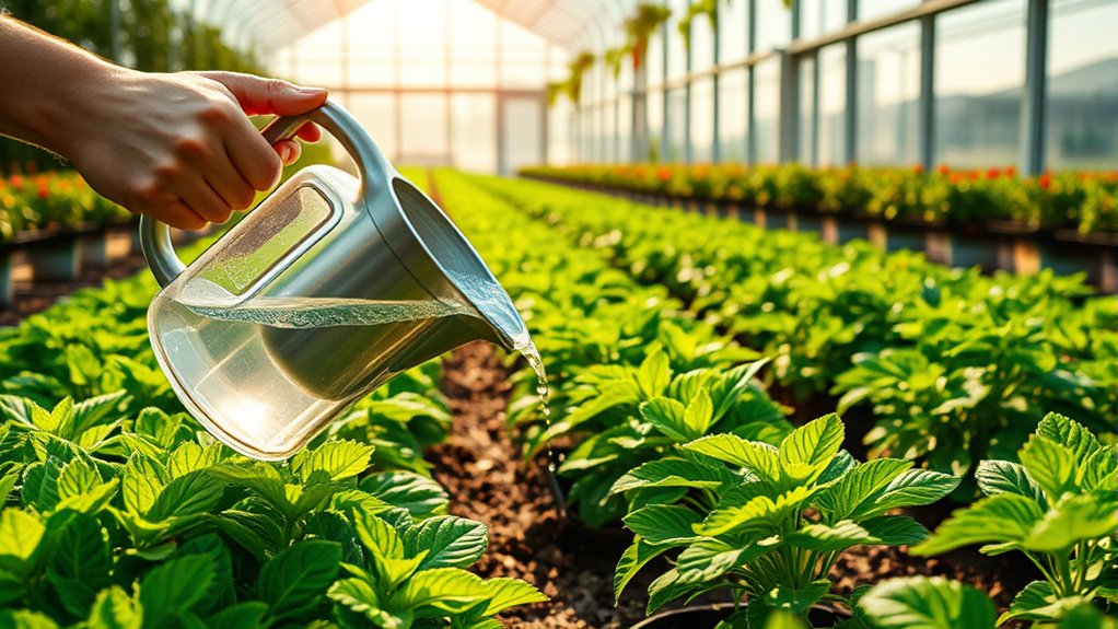 greenhouse fertilization plant feeding