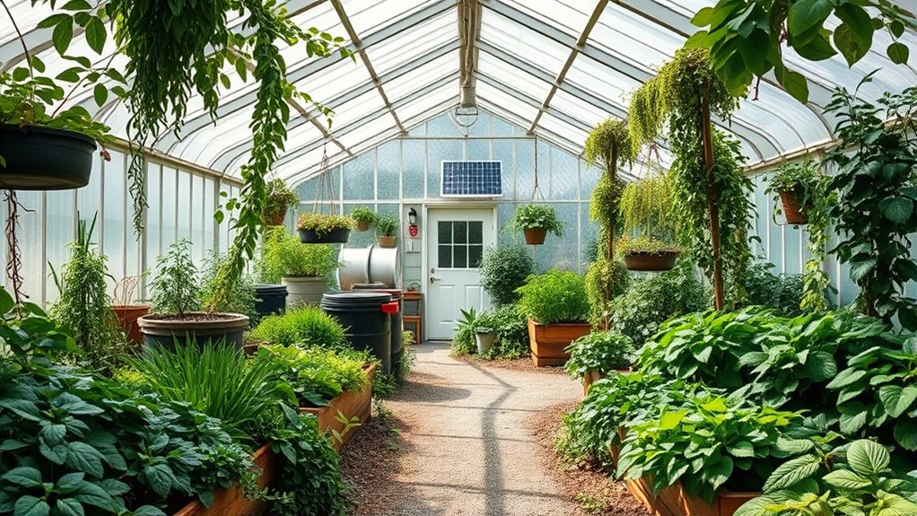 greenhouse permaculture ecosystem design
