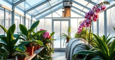 greenhouse tropical plant protection