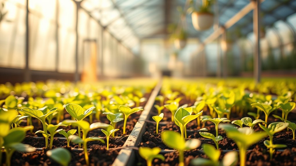 greenhouse ventilation and hardening