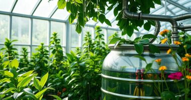 harvest rain for greenhouse