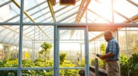 maintain and protect greenhouse structure