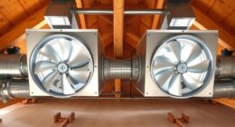 maintain fans and vents