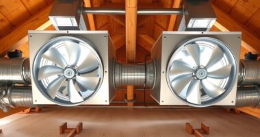 maintain fans and vents