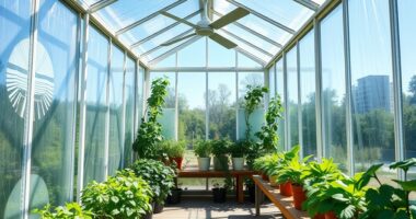 maintaining cool greenhouse environments