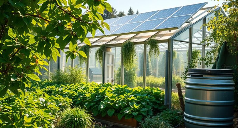 off grid greenhouse sustainability