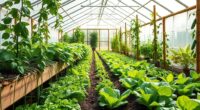 organic greenhouse gardening techniques