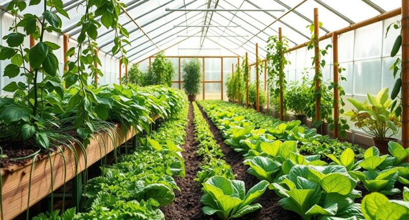 organic greenhouse gardening techniques