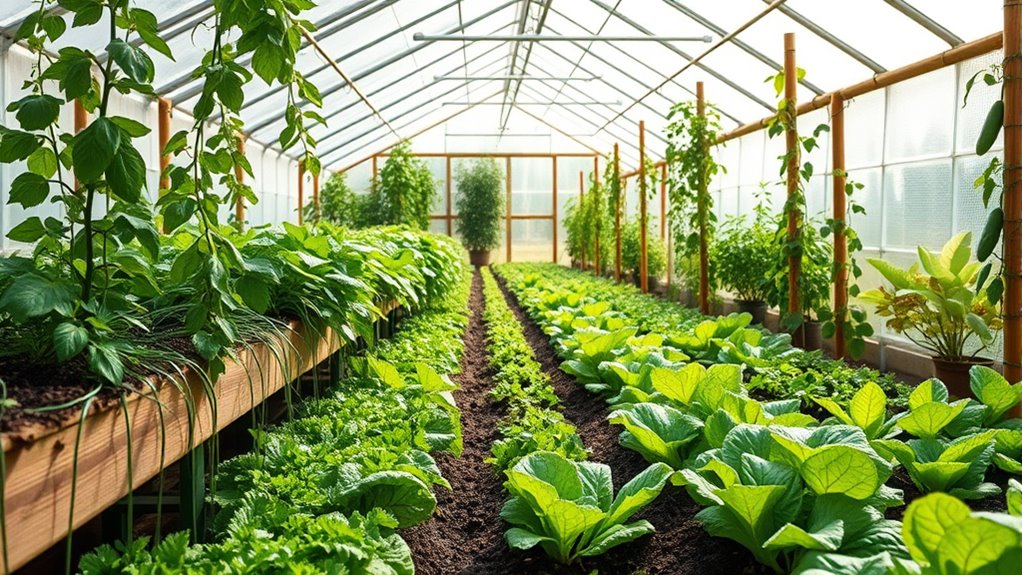 organic greenhouse gardening techniques