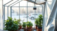 prepare greenhouse for winter