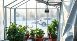 prepare greenhouse for winter
