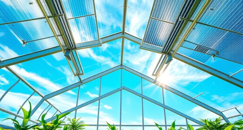 solar powered greenhouse technology