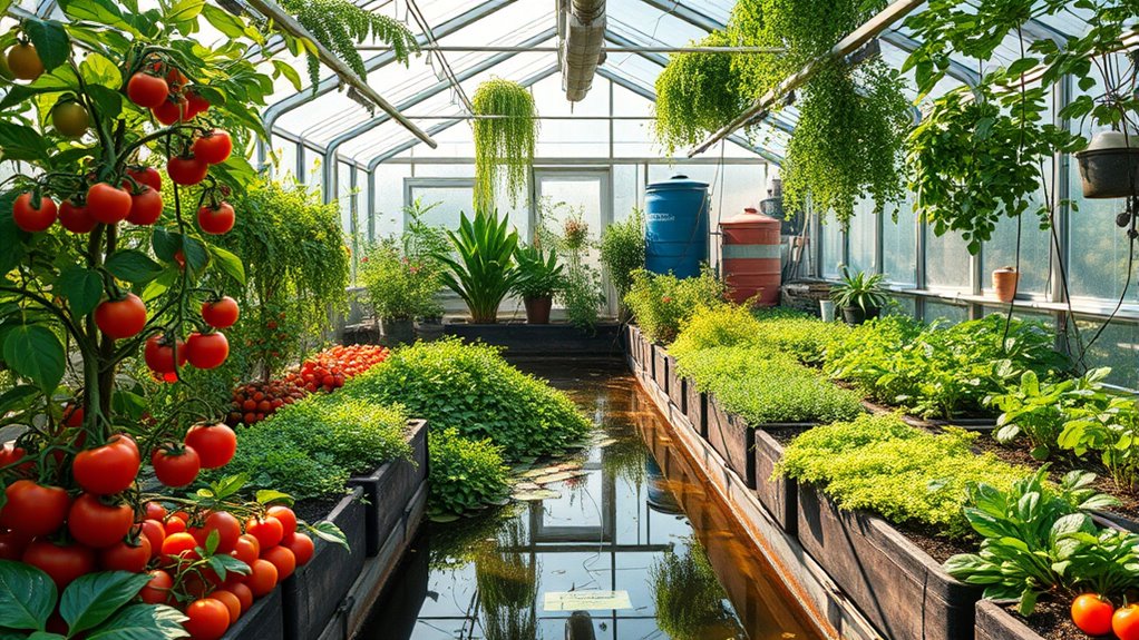 sustainable greenhouse ecosystem design