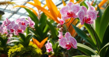 tropical orchid greenhouse cultivation