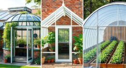 types of greenhouse structures