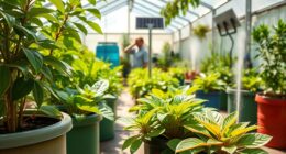 water conservation greenhouse methods