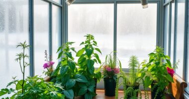 winter greenhouse cold gardening