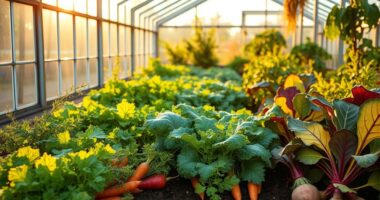 autumn greenhouse crop selection