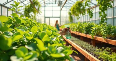 chemical free greenhouse pest management