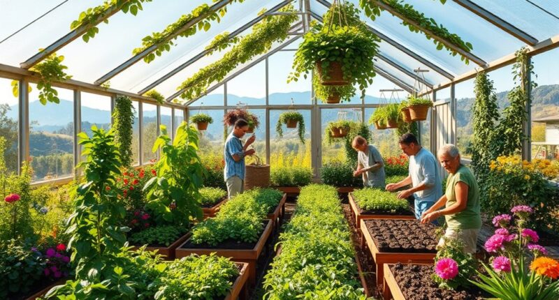 communities thrive with greenhouses