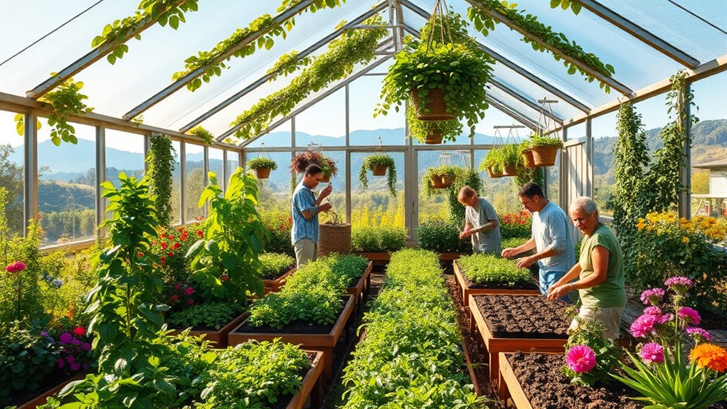 communities thrive with greenhouses