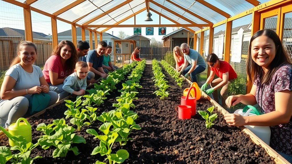 community greenhouse sustainable engagement