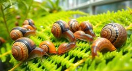 controlling greenhouse snail pests