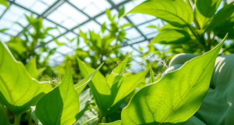 controlling greenhouse spider mites