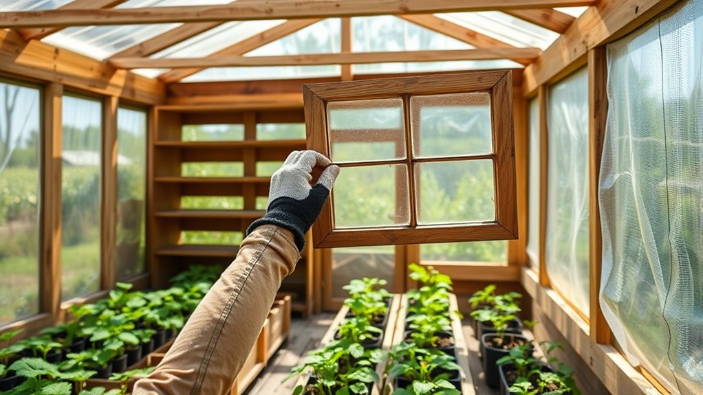 diy budget greenhouse insulation