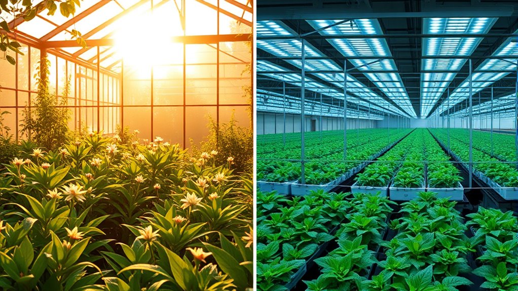 efficient customizable greenhouse lighting