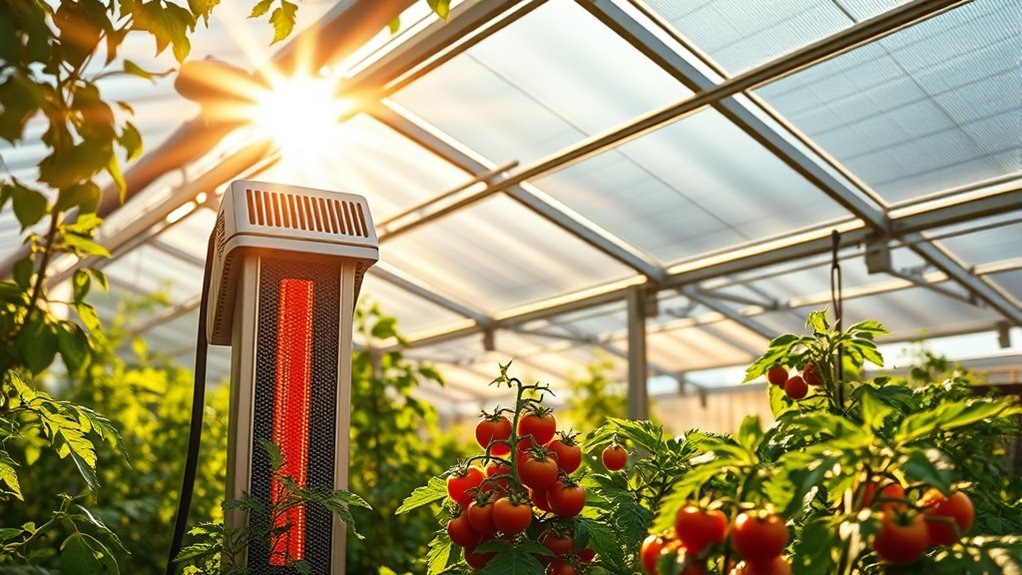efficient greenhouse heating strategies