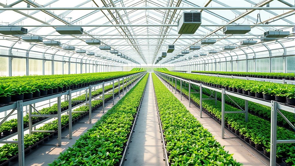 efficient greenhouse space planning