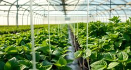 efficient greenhouse watering methods
