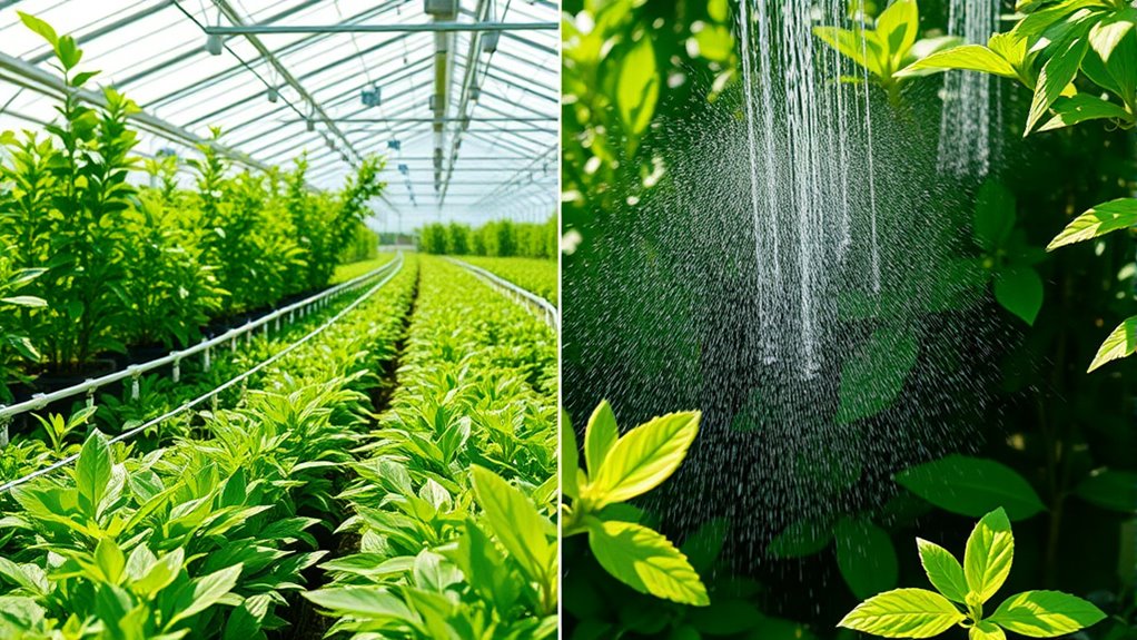 efficient watering for plants