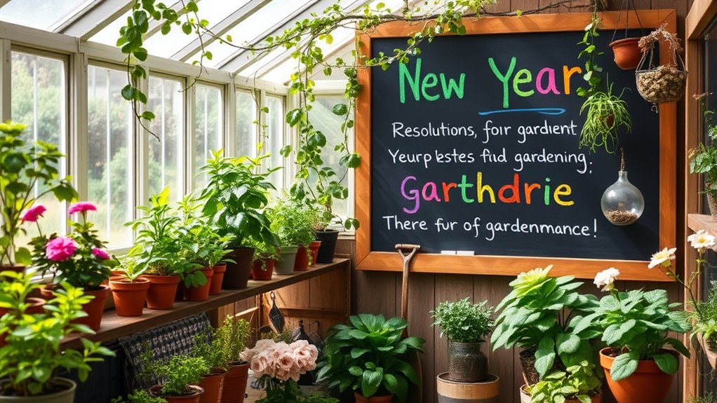 gardeners new year resolutions