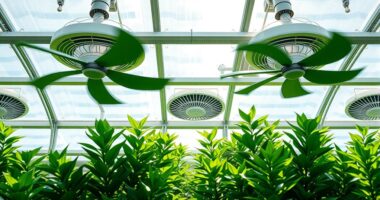 greenhouse airflow and cooling