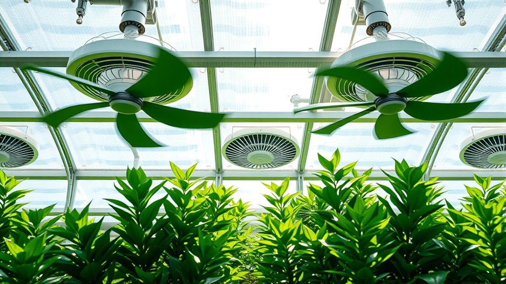 greenhouse airflow and cooling