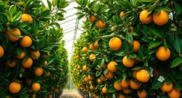 greenhouse citrus cultivation techniques