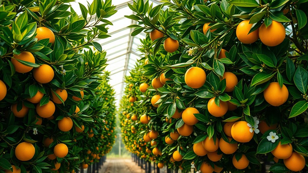 greenhouse citrus cultivation techniques