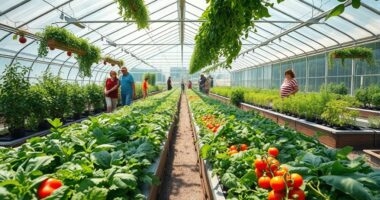 greenhouse gardening enhances food security