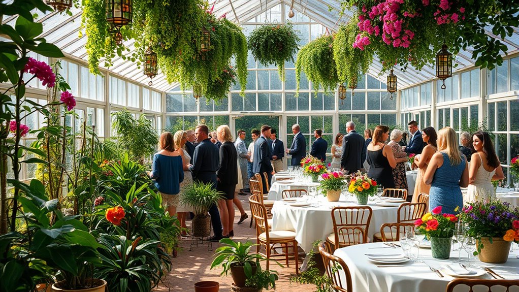 greenhouse gatherings with plant care